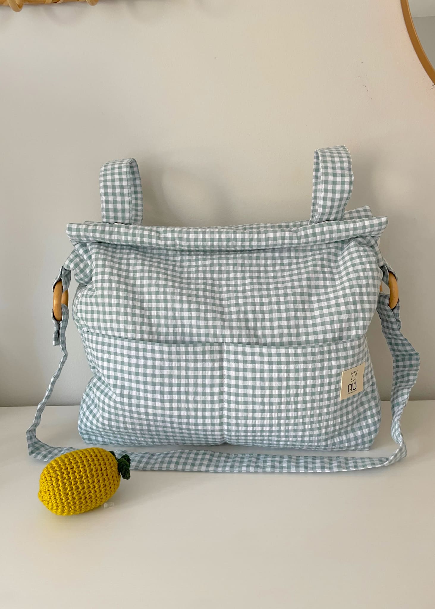 verde-bolsa-bolso-cochecito-paseo-cuadro-vichy-aguamarina-verano-primavera-unisex-tienda-infantil-